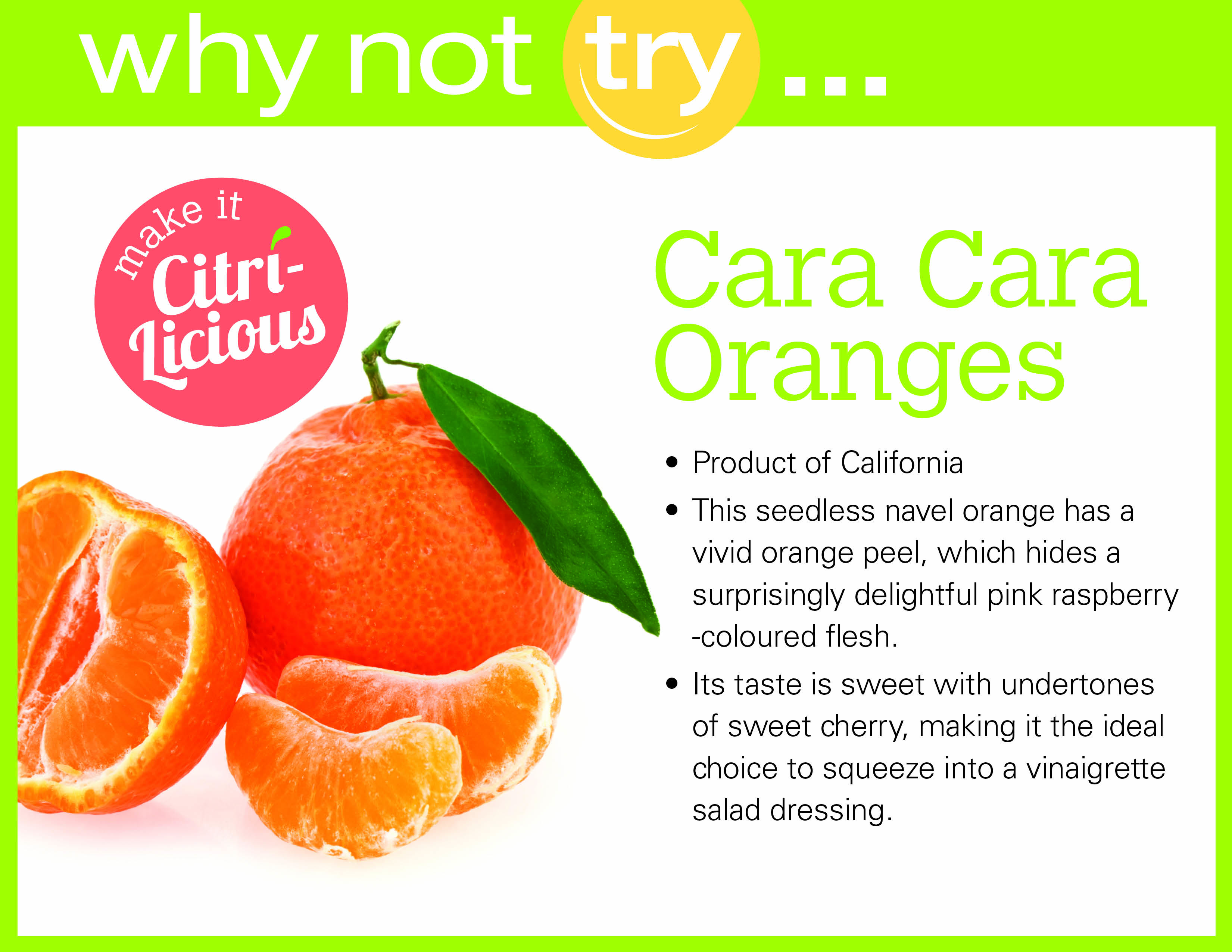 Why Not Try...Cara Cara Oranges